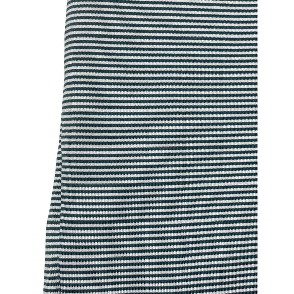 Peter Millar Men's XL Striped Polo Shirt Blue & White Breathable Summer Comfort - Picture 10 of 11